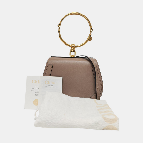 Nile Small Calfskin Gray