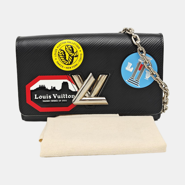 TWIST BELT Epi Black