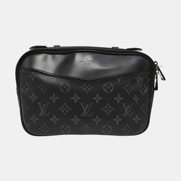 EXPLORER Monogram Coated Canvas Black