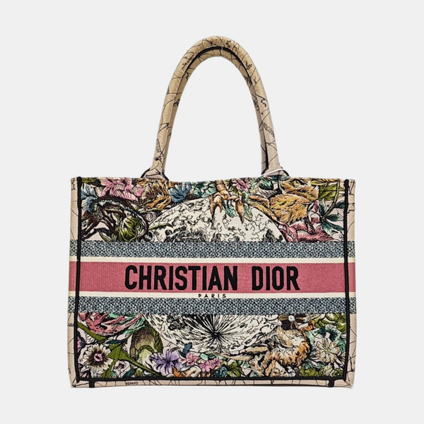 Book Tote Small Canvas Multicolor