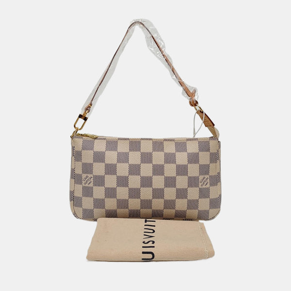 ACCESSOIRES GM Damier Azur Coated Canvas White