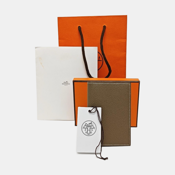 MC² Epsom Gray Card Holder