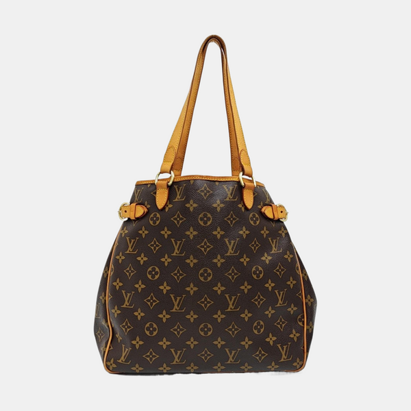 BATIGNOLLES MM Monogram Coated Canvas Brown