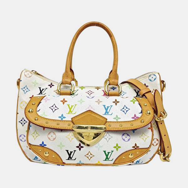 LV × TM RITA Monogram Coated Canvas White