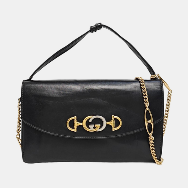 Zumi Small Calfskin Black