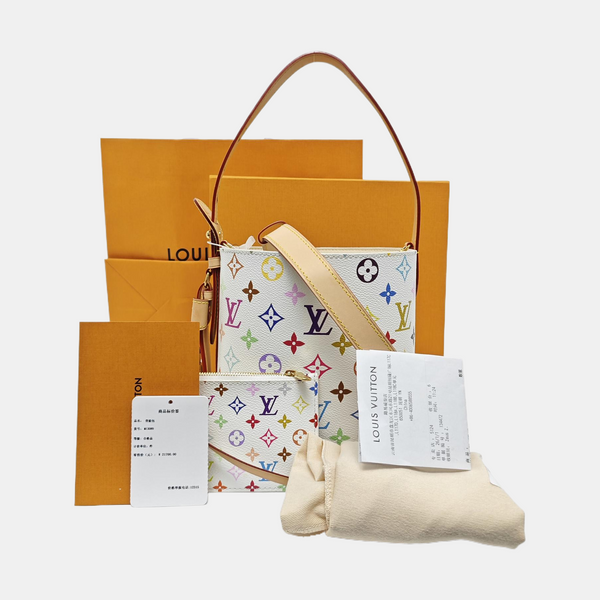 LV × TM ALL IN BB Monogram Coated Canvas White
