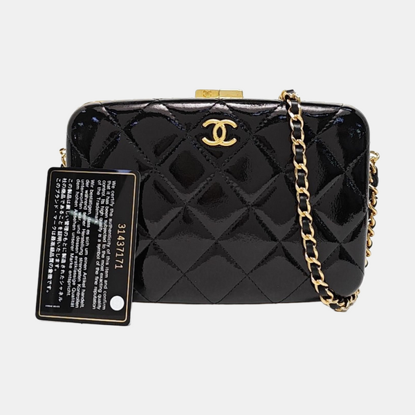Quilted Lambskin Black