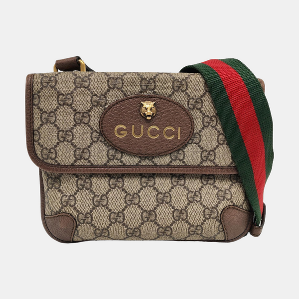 Neo Vintage Small Monogram Coated Canvas Beige