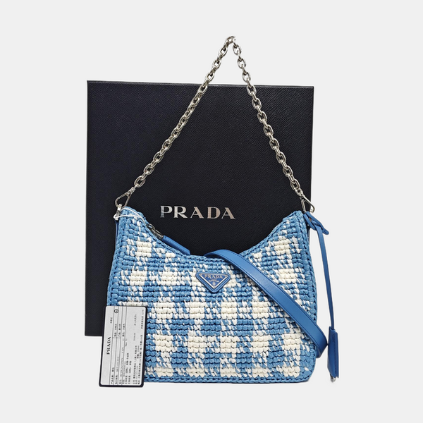 Re-Edition Mini Straw Blue