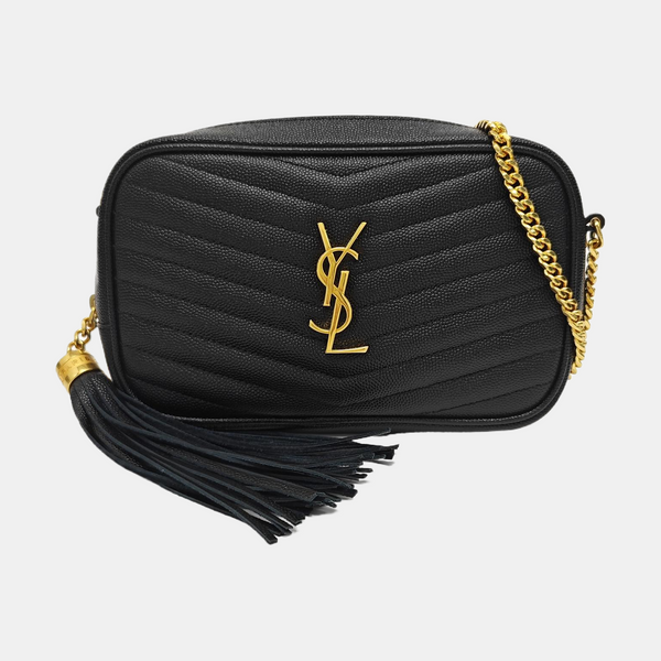 LOU Quilted Calfskin Black