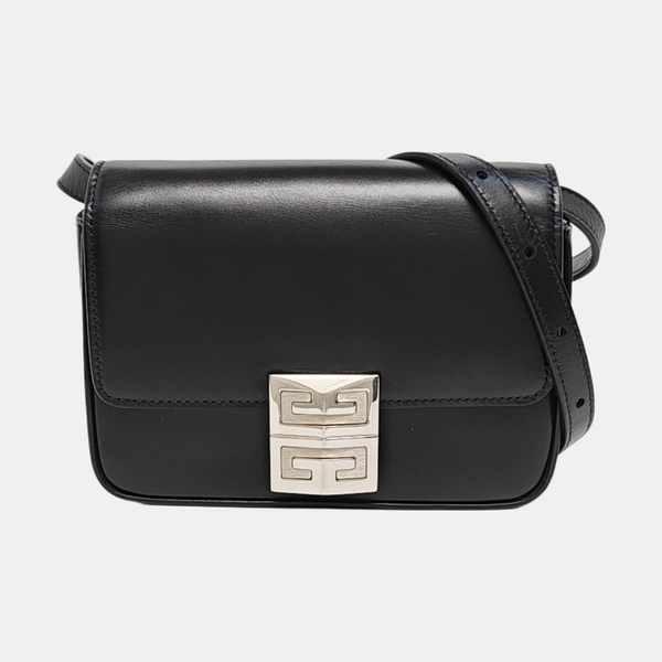Calfskin Shoulder Bag Black