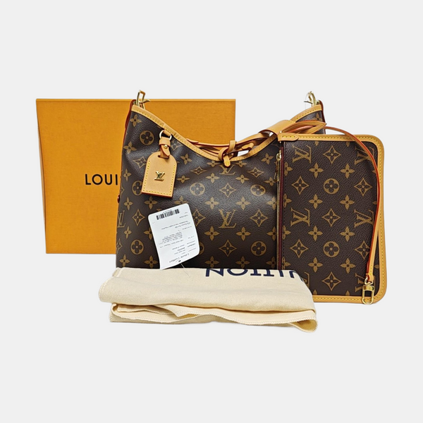 CARRYALL PM Monogram Coated Canvas Brown