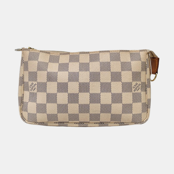 ACCESSOIRES GM Damier Azur Coated Canvas White
