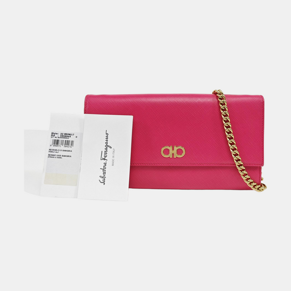 Gancini Calfskin Pink