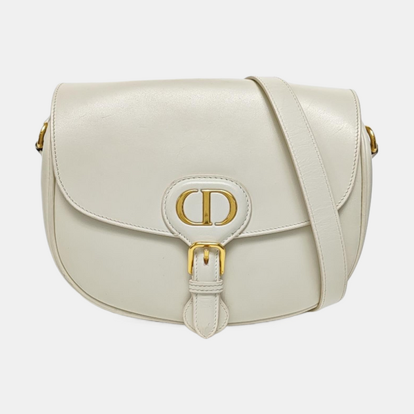 Bobby Medium Calfskin White