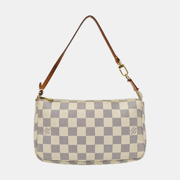ACCESSOIRES GM Damier Azur Coated Canvas White