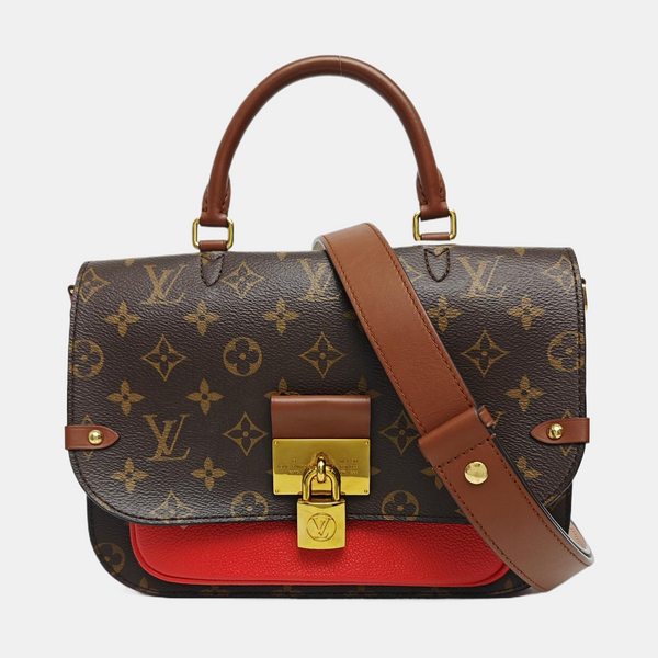 VAUGIRARD Monogram Coated Canvas Brown