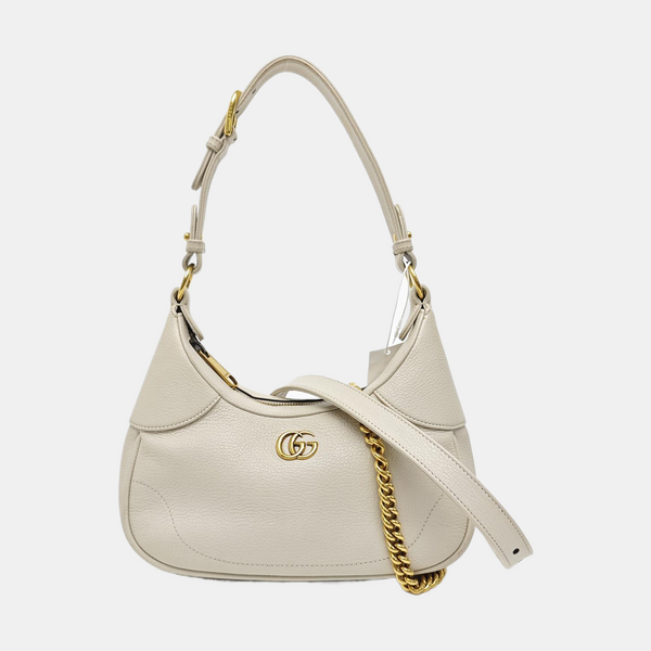 Aphrodite Small Calfskin White
