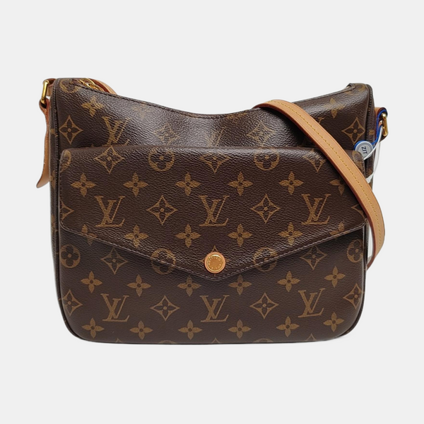 Monogram Coated Canvas Brown