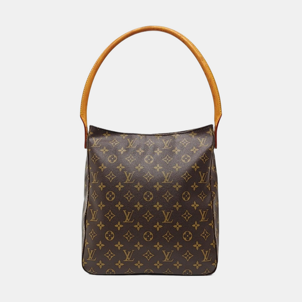 LOOPING GM Monogram Coated Canvas Brown