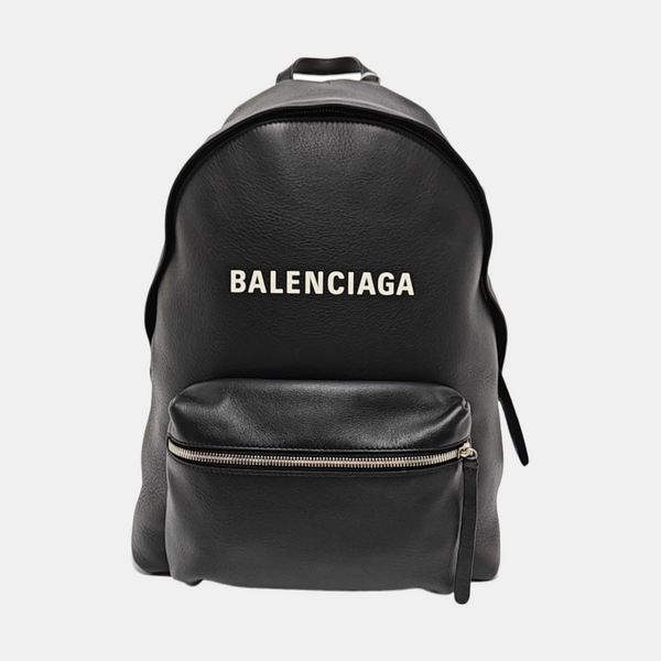 Calfskin Backpack Large Black