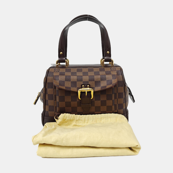KNIGHTSBRIDGE Damier Ebene Coated Canvas Brown