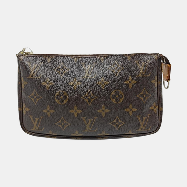 ACCESSOIRES Monogram Coated Canvas Brown