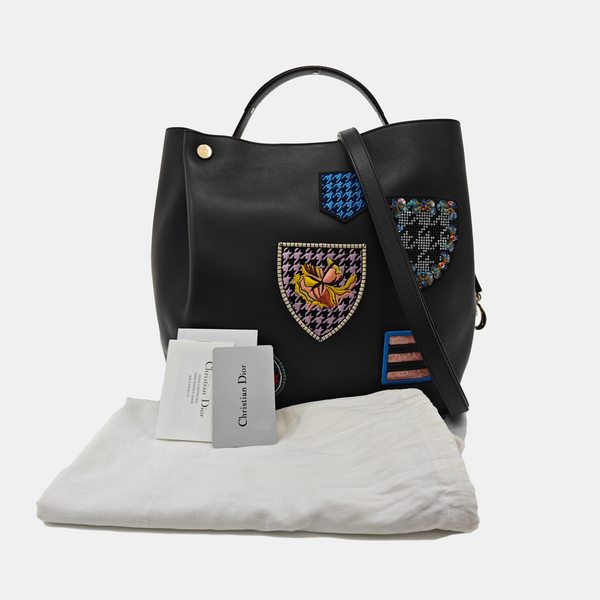 Calfskin Tote Bag Black