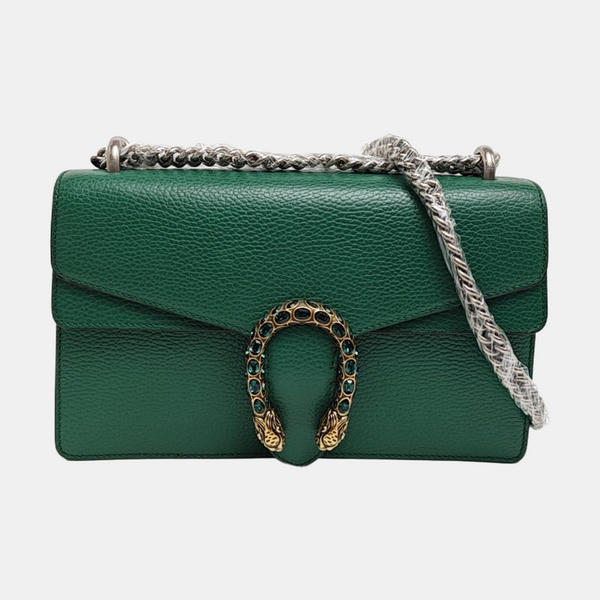 Dionysus Medium Calfskin Green