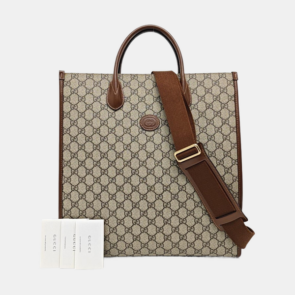 Retro Medium Monogram Coated Canvas Black