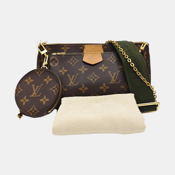 MULTI Monogram Coated Canvas Brown