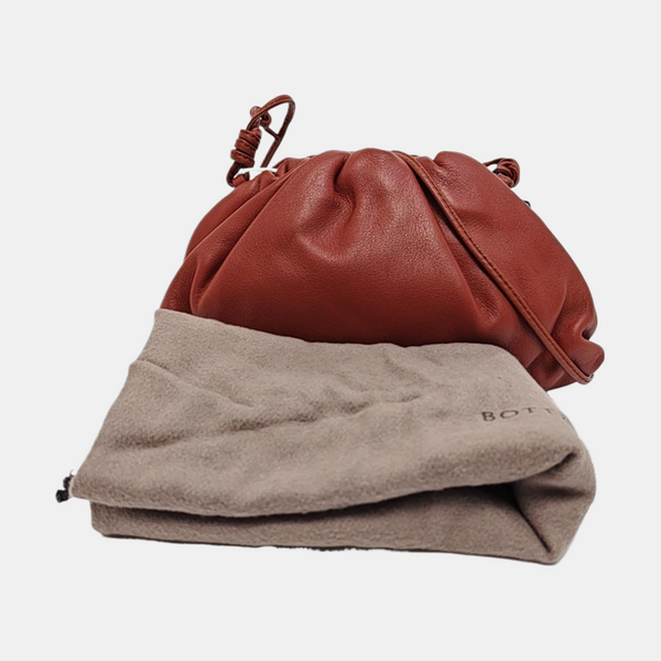 The Pouch Mini Calfskin Red