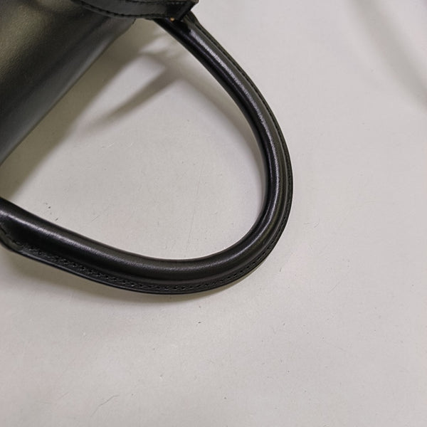 Hourglass S Calfskin Black