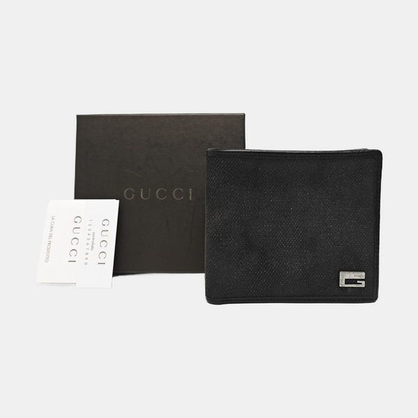 Canvas Wallet Black