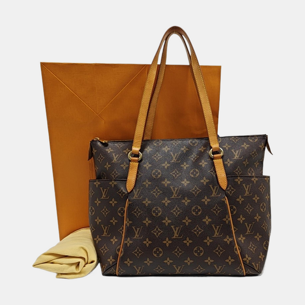 TOTALLY MM Monogram Coated Canvas Brown