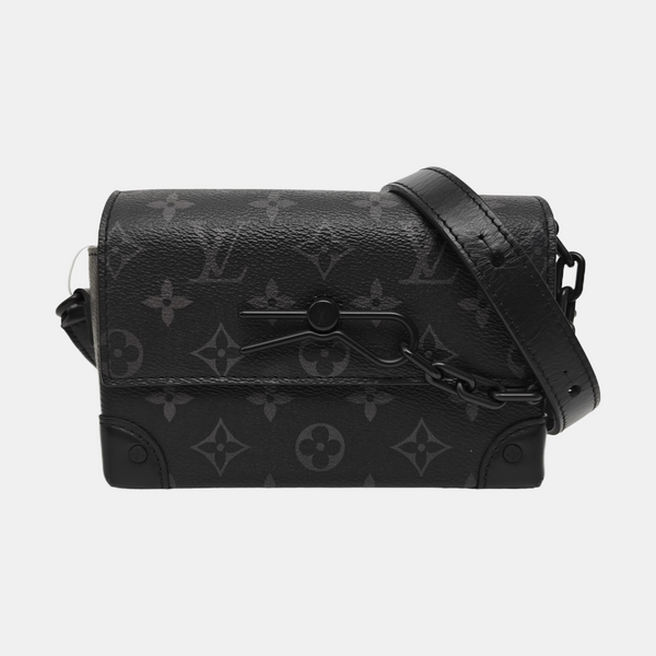 STEAMER Mini Monogram Coated Canvas Black