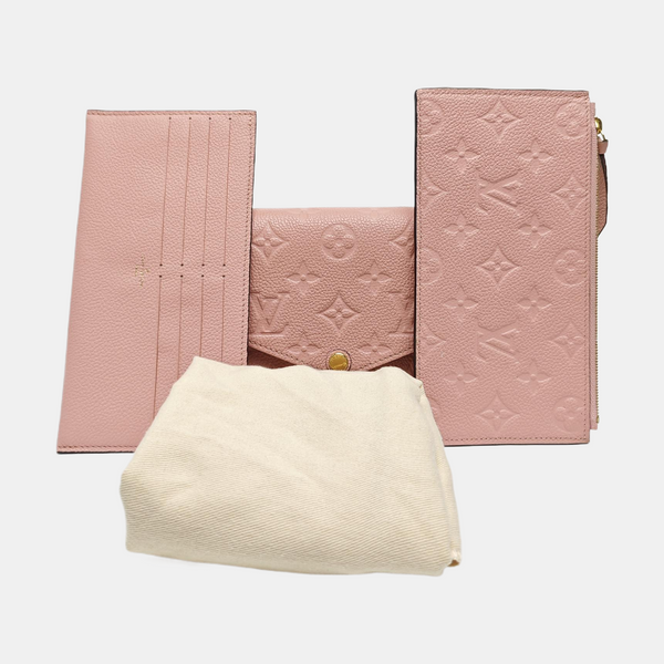 FÉLICIE Monogram Calfskin Pink
