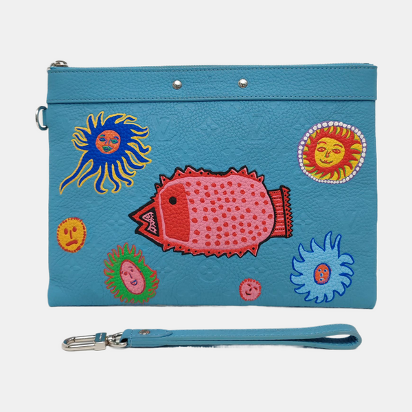 Monogram Calfskin Blue