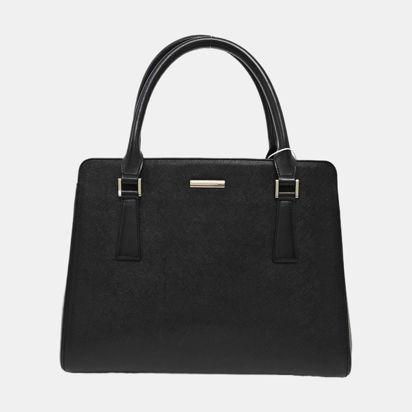 Calfskin Tote Bag Small Black
