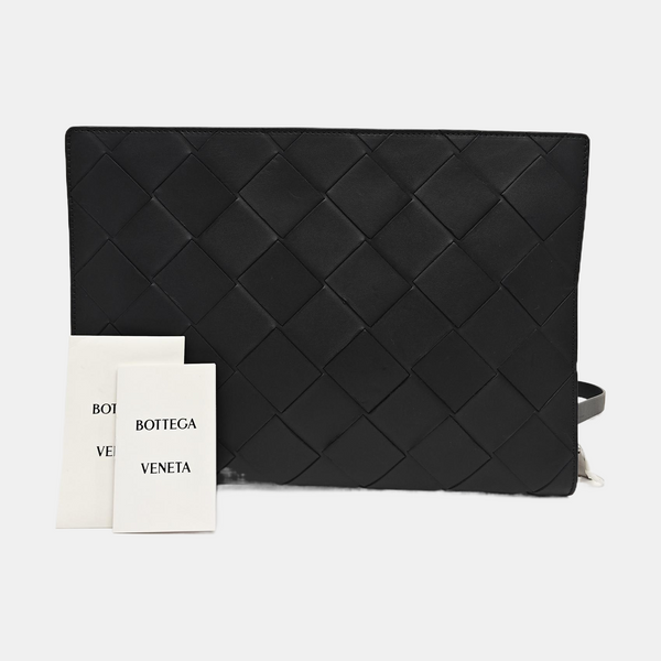 Calfskin Clutch Black