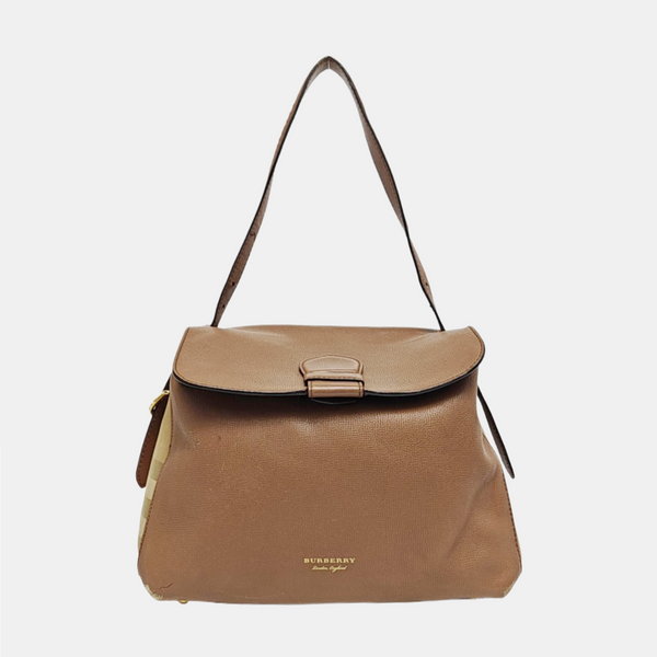 Camberley Derby Large Calfskin Brown