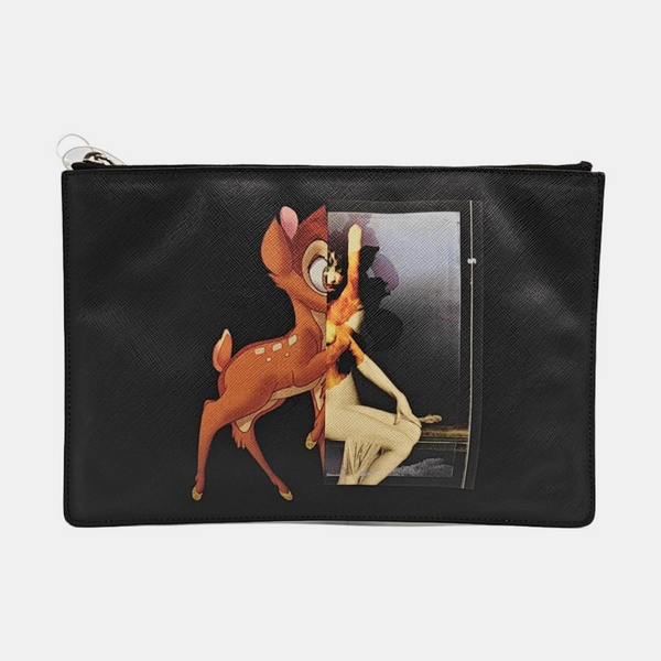 Calfskin Clutch Black