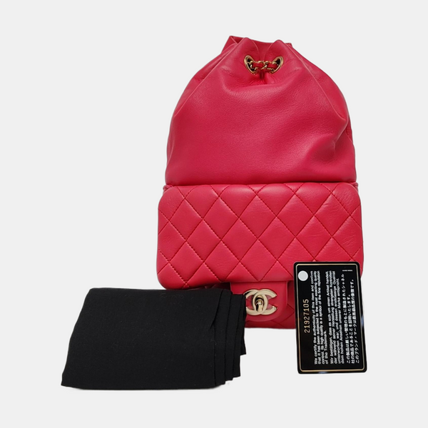 Quilted Lambskin Red