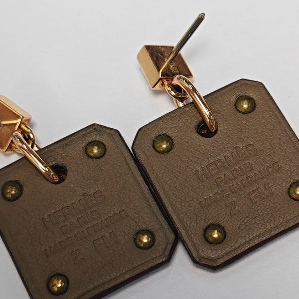 As De Coeur Metal Gold Earrings