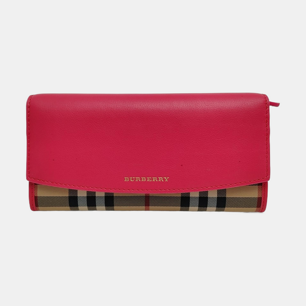 Canvas Wallet Red