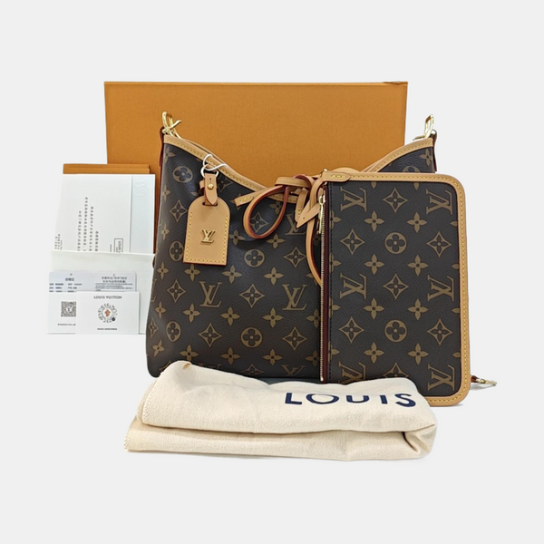 CARRYALL PM Monogram Coated Canvas Brown