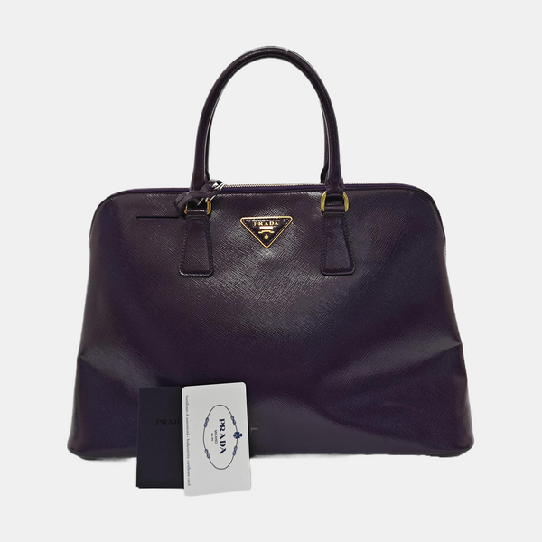 Promenade Saffiano Calfskin Purple