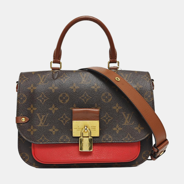 VAUGIRARD Monogram Coated Canvas Brown