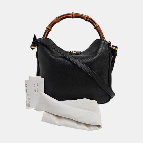 Diana Small Calfskin Black