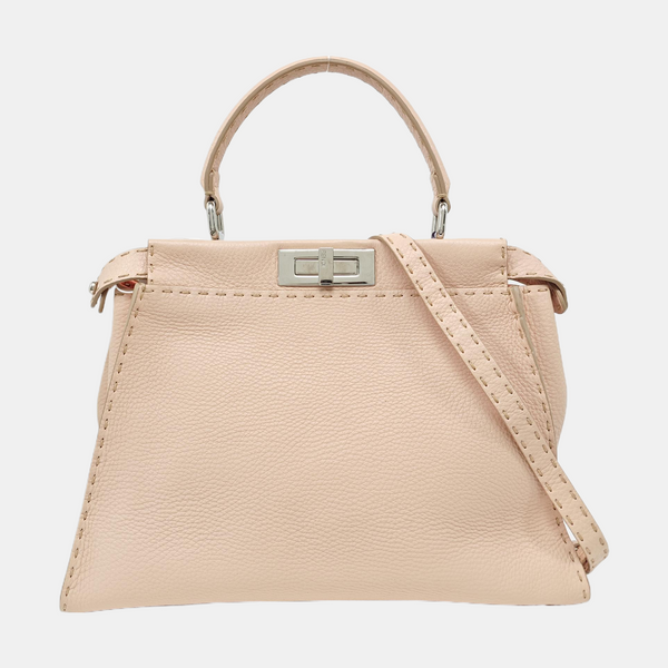 Peekaboo Medium Calfskin Pink
